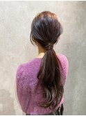 ポニーテール