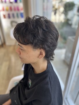 ルシードスタイル ムースユイット(LUCIDO STYLE mousse8) 【メンズお洒落パーマ】ニュアンスパーマ