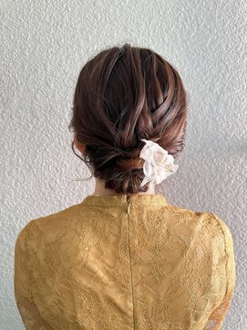 ヘアセットサロン アッシュ 神戸三宮(Ash) 定番アップヘア