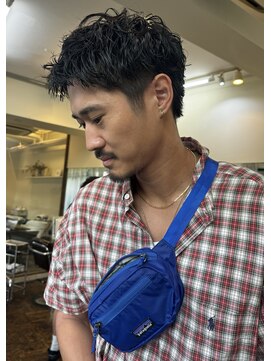 コラン 中目黒(collan) 短髪パーマ