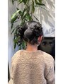 アリーマーケットリル(ALLEY MARKET lil) キッズヘアアレンジ｜くるりんぱでハートを作りました！
