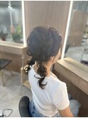 ツイン編み下ろし