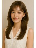 レイヤーカット髪質改善トリートメント前髪カット
