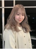 くびれヘア/アプリコットオレンジ/ハイライトカラー/栄/名古屋