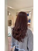くびれヘア/アプリコットオレンジ/夏のヘアアレンジ/南草津