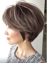 ハーツ(Heart's)&nbsp;白髪ぼかし似合わせ大人ショート30代40代50代60代◎