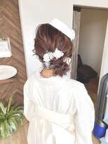 ヘアーデザイン シーベル(HAIR DESIGN SEA BELLE)&nbsp;卒業式袴ヘアアレンジ/ヘアセット