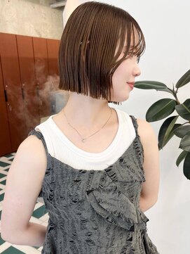 ノエ(noe) ミディアムヘア/デザインカラー/フェイスフレーミング/栄h167