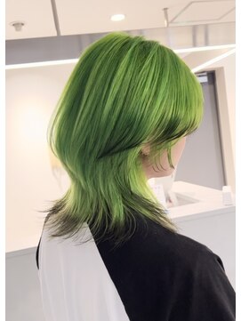 アンドソー 池袋(&so.) ハイトーンカラー/ホワイトブロンド／レイヤーカット/池袋