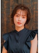 フェティッシュ(fetish)&nbsp;コテで作った巻き髪ショートボブ