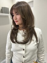 デディトゥ ルイール(dedyto luire)&nbsp;札幌大通レイヤーカットハッシュカット髪質改善韓国ボブ顔周り