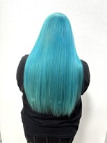 エクラヘア(ECLAT HAIR) ターコイズブルー
