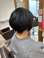 ハロヘアー(halo hair)&nbsp;王道ナチュラルショートボブ