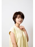 満足度No.1＊感動OILイノアカラー】白髪ぼかし×大人ショート