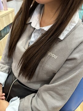 美容室 ダン エクセルシア(Dan) ★取れにくい人毛プレミアム編み込みエクステでロング