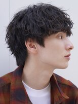 フィフス 大分(fifth)&nbsp;大分シャドウパーマメンズカットラウンドマッシュツーブロック