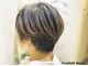 フリーダムデザイン(FreeDoM Design hair&nail)の写真/【代々木上原徒歩1分】ショートはフォルムが命!骨格や髪質を見極めてカットしていくから小顔hairが叶う!