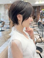 アフロート トウキョウ(AFLOAT TOKYO)&nbsp;似合わせショートボブ30代40代50代前下がり小顔銀座丸顔面長黒髪