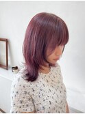 美髪 オージュア トリートメント ピンクラベンダー ウルフ