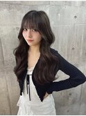 シールエクステ80枚で鎖骨ボブからロングヘアに☆