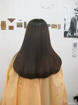 美容室アゾック ぷるふわストレート