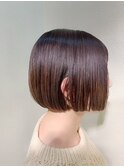 ナチュラルなグラデーションカラー×ボブ