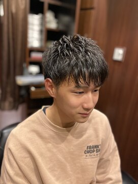 ヒロギンザ 田町店(HIRO GINZA) 形状記憶パーマ！束間マッシュスタイル