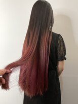 美容室ポール 西葛西店(PAUL) ディープピンクグラデーション