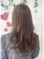 フレア 心 武庫之荘(flare)&nbsp;ナチュラルベージュ＊ゆるふわロング