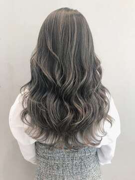 アイティーバイアルバム 藤沢店(IT by ALBUM) グレージュハイライト_毛先パーマことりベージュ_ba260601