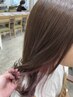 【デザインカラー】カット＋カラー＋イヤリングカラー　￥13000～