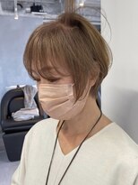 GBG 自由が丘&nbsp;くびれショートボブ40代50代グレイカラー白髪染め白髪ぼかし