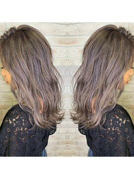 ルクスバイアフィナー(Luxo by Afinar) Afinarホワイトピンク/パープルカラー/アッシュパープル