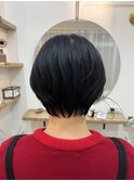 襟足すっきりショート