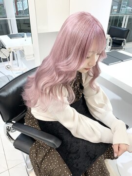 ランテルディ 渋谷(LANTERDIT) 【LANTREDIT】ペールピンク（ブリーチ2回）