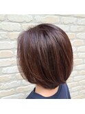 お手入れのしやすい定番人気ボブ♪