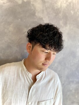 ヘアー クリエイト 縁(Hair Create en) 波巻きパーマ