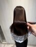 【美髪コース】カット＋髪質改善ストレート+内部補修トリートメント￥24,800