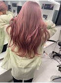 梅田ピンクベージュカラー梅田ミルクティーベージュカラー