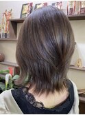 レイヤーカット ナチュラルブラウン