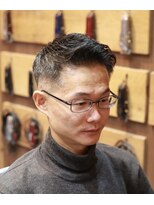バーバーショップ スバル(BARBERSHOP SUBARU)&nbsp;＜理容室＞＜バーバー＞アップバングショートフェード