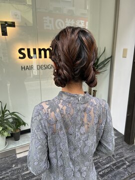 スミ(sumi) ツインスタイル/ゆるふわアレンジ