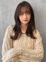 アース 三軒茶屋店(HAIR&MAKE EARTH) 三軒茶屋_レディース_ロング_コテ巻き_パーマ_大人_ブラウン