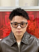 メリケンバーバーショップ トーキョー(MERICAN BARBERSHOP TYO)&nbsp;BURG 【ツイストパーマ/ツーブロックスキンフェード】