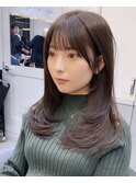 韓国レイヤー/韓国風/ボブ/髪質改善/黒髪/ブリーチなし〔池袋〕