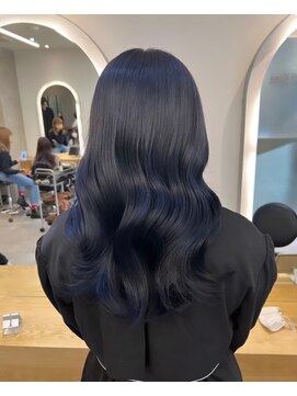 ジーナ 本八幡(Zina) 髪質改善×ブルーブラック☆Zina 本八幡