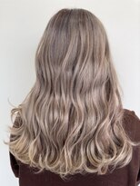 ヘアーサロン フィール(Feel)&nbsp;外国人風ホワイトベージュ
