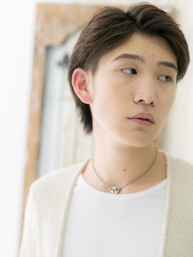 モッズヘアメン 札幌月寒店(mod's hair men) 好感度！アップバングでビジカジなショートウルフo札幌月寒