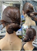 【Lilly新宿】#タイトヘアセット#カチモリ#アレンジ