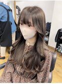 韓国レイヤー×アンティークグレージュ